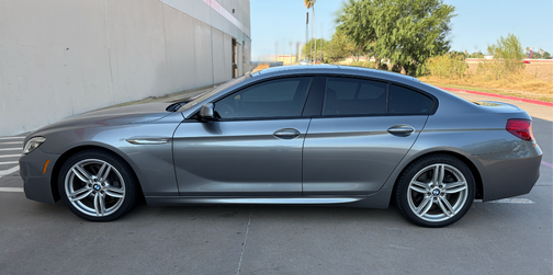 Gray 2016 BMW 640 Gran Coupe i