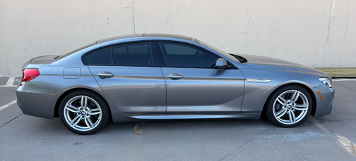 Gray 2016 BMW 640 Gran Coupe i