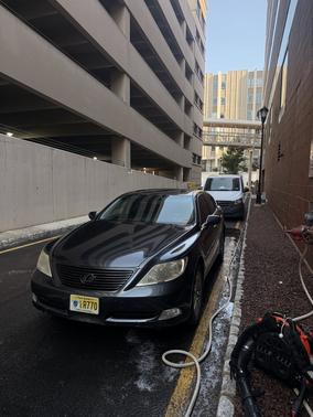 Black 2009 Lexus LS 460 Base