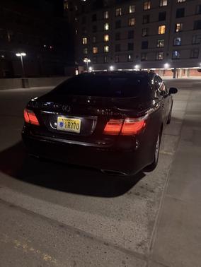Black 2009 Lexus LS 460 Base