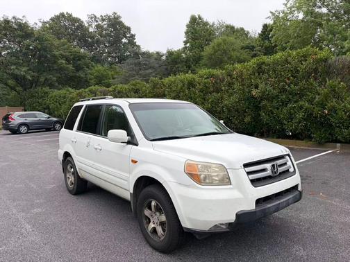 White 2007 Honda Pilot EX