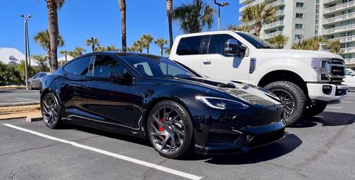 Black 2026 Tesla Model S Plaid