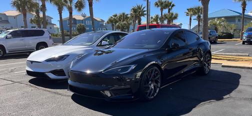 Black 2026 Tesla Model S Plaid