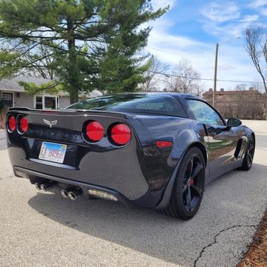 Gray 2012 Chevrolet Corvette Grand Sport