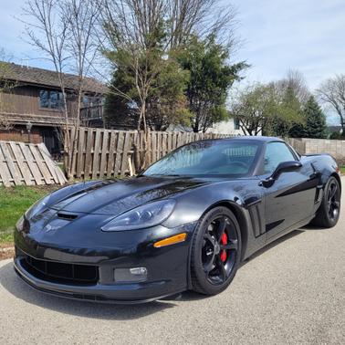 Gray 2012 Chevrolet Corvette Grand Sport