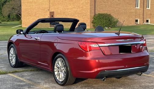 Red 2011 Chrysler 200 Limited
