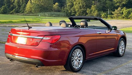 Red 2011 Chrysler 200 Limited