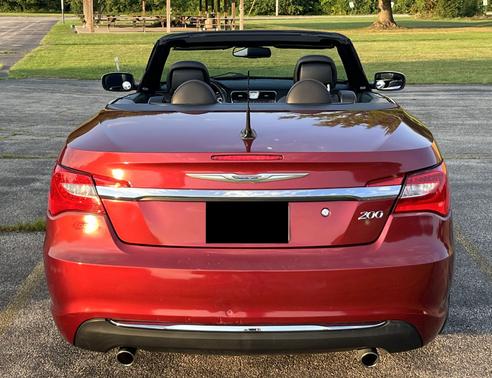 Red 2011 Chrysler 200 Limited