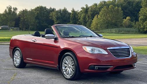 Red 2011 Chrysler 200 Limited