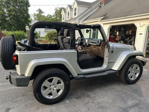 Gray 2012 Jeep Wrangler Sahara