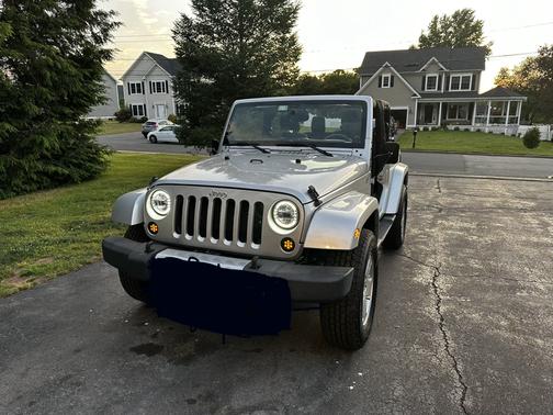 Gray 2012 Jeep Wrangler Sahara