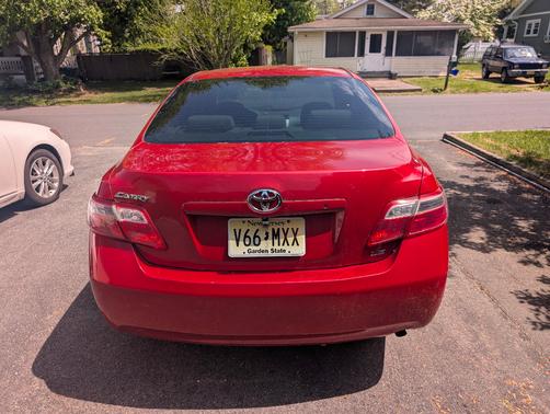 Red 2008 Toyota Camry LE