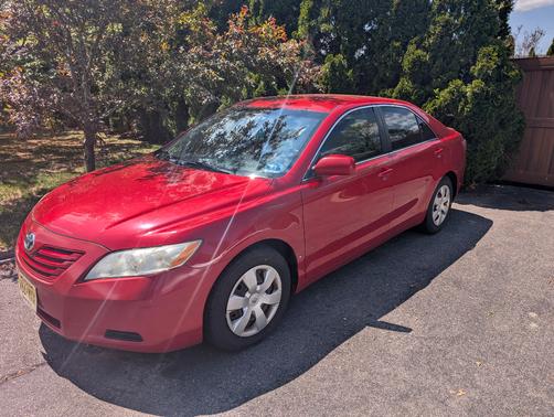 Red 2008 Toyota Camry LE