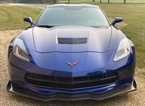 Blue 2016 Chevrolet Corvette Stingray w/2LT