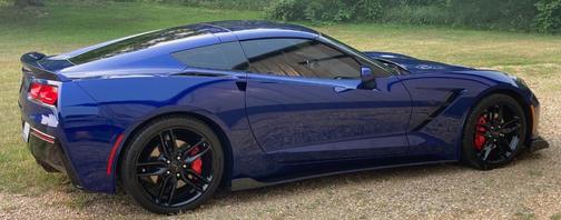 Blue 2016 Chevrolet Corvette Stingray w/2LT