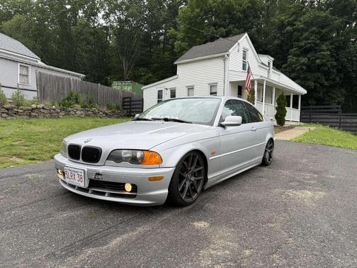 Silver 2001 BMW 325 Ci