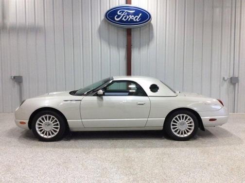 White 2005 Ford Thunderbird 50th Anniversary