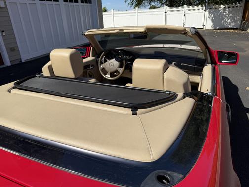 Red 1997 Mercedes-Benz SL-Class SL500 Roadster