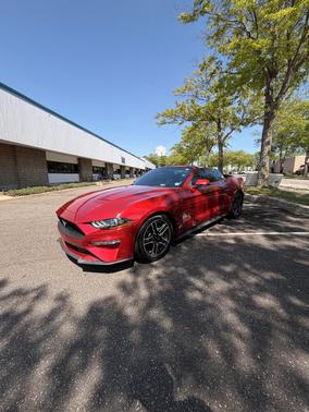 Red 2021 Ford Mustang EcoBoost Premium