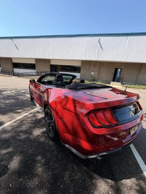 Red 2021 Ford Mustang EcoBoost Premium