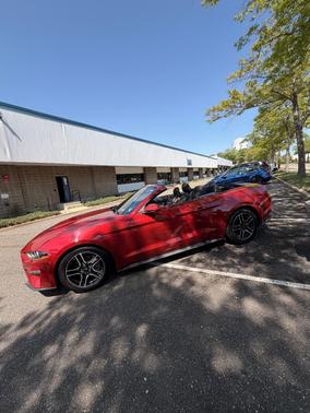 Red 2021 Ford Mustang EcoBoost Premium