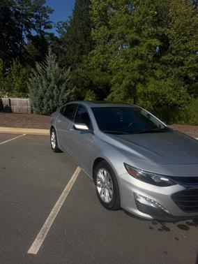 Silver 2021 Chevrolet Malibu LT