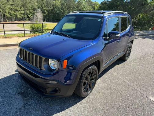 Blue 2017 Jeep Renegade Latitude