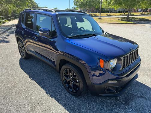 Blue 2017 Jeep Renegade Latitude