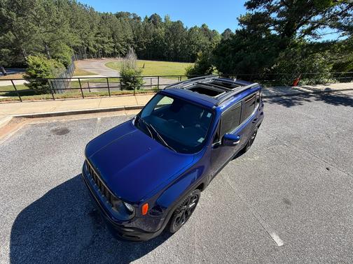 Blue 2017 Jeep Renegade Latitude