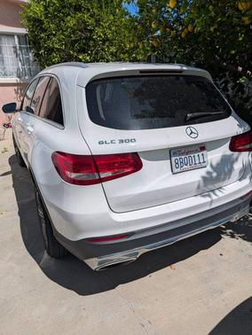 White 2018 Mercedes-Benz GLC 300 Base