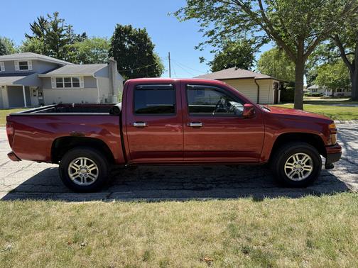 Red 2010 Chevrolet Colorado 1LT