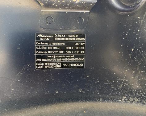 2021 Porsche Macan Macan GTS