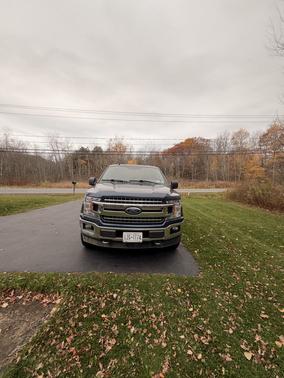 Blue 2018 Ford F-150 XLT