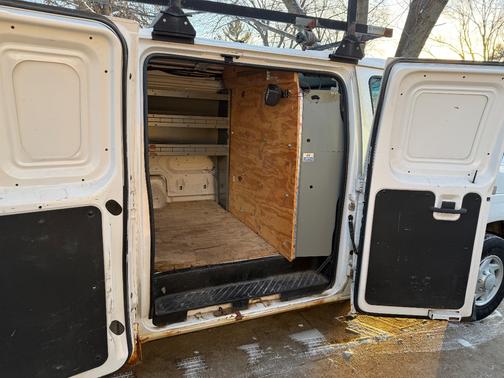 White 2011 Ford E250 Work Van
