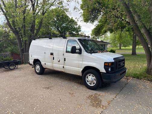 White 2011 Ford E250 Work Van