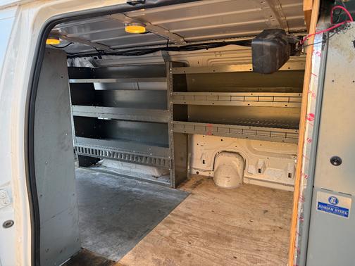 White 2011 Ford E250 Work Van