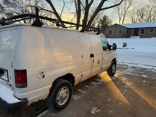 White 2011 Ford E250 Work Van