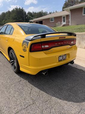 Yellow 2012 Dodge Charger SRT8 Superbee