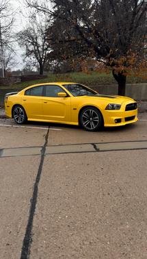 Yellow 2012 Dodge Charger SRT8 Superbee