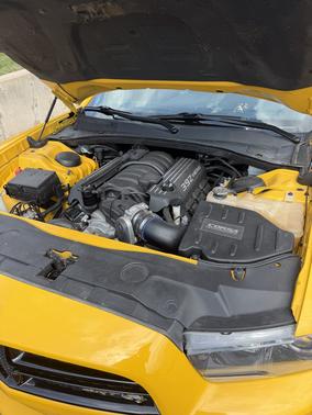 Yellow 2012 Dodge Charger SRT8 Superbee