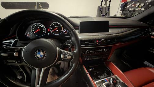 White 2018 BMW X5 M Base