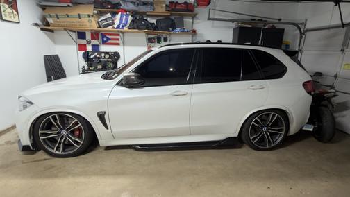 White 2018 BMW X5 M Base