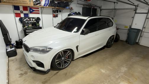 White 2018 BMW X5 M Base