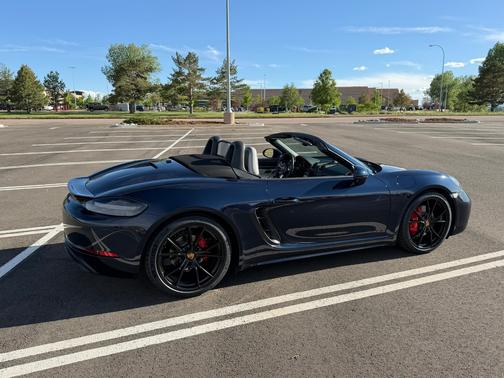 Blue 2019 Porsche 718 Boxster 718 Boxster GTS