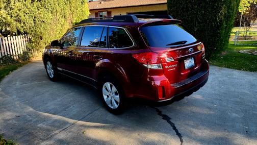 Red 2011 Subaru Outback 2.5 i Premium