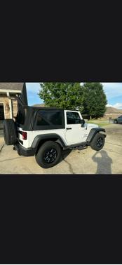 White 2015 Jeep Wrangler Sport