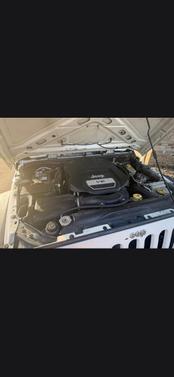 White 2015 Jeep Wrangler Sport