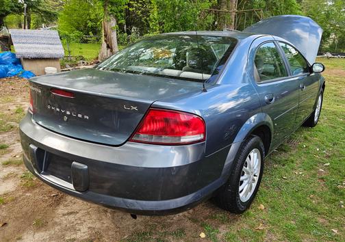 Blue 2003 Chrysler Sebring LX