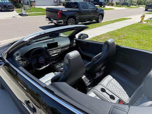 Black 2018 Audi S5 3.0T Prestige