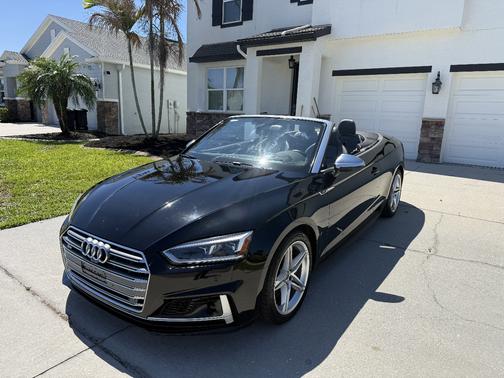 Black 2018 Audi S5 3.0T Prestige